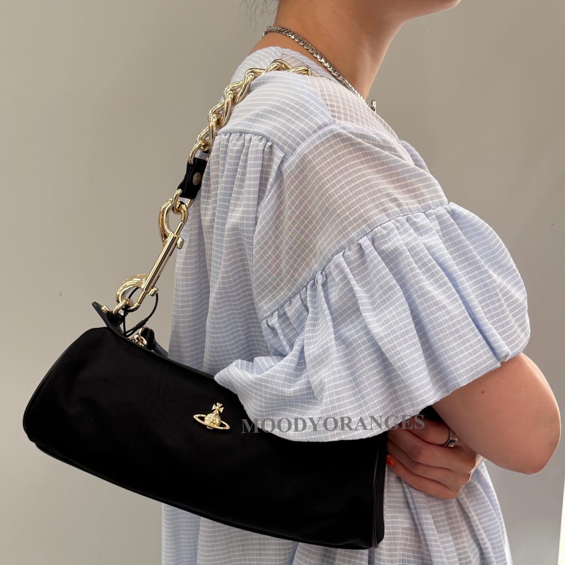 Vivienne Westwood Cindy Cylinder Bag - MOODY ORANGES
