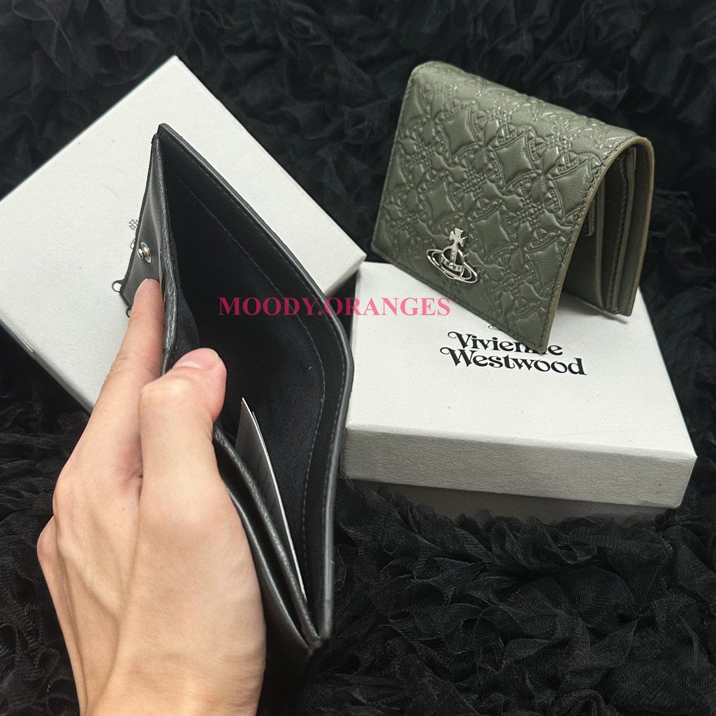 Vivienne Westwood Embossed Bi-fold Wallet