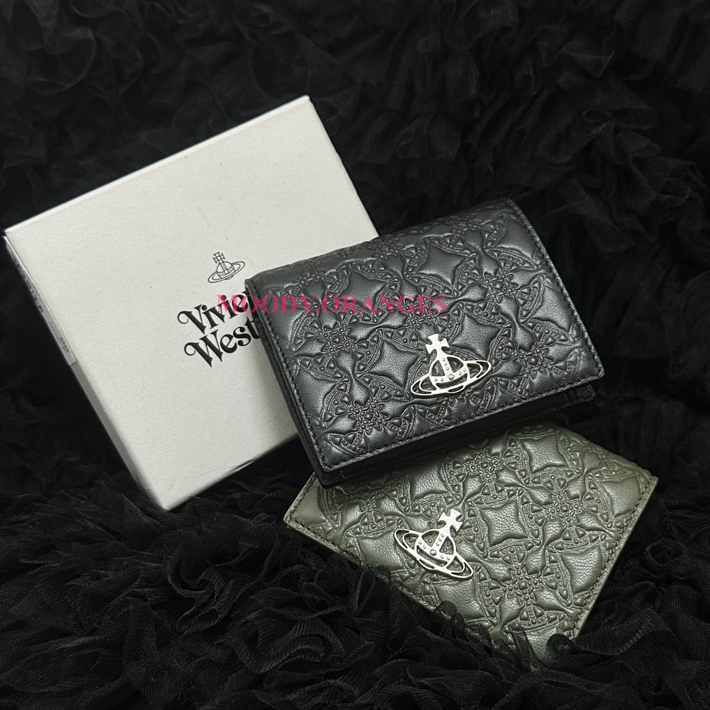Vivienne Westwood Embossed Bi-fold Wallet