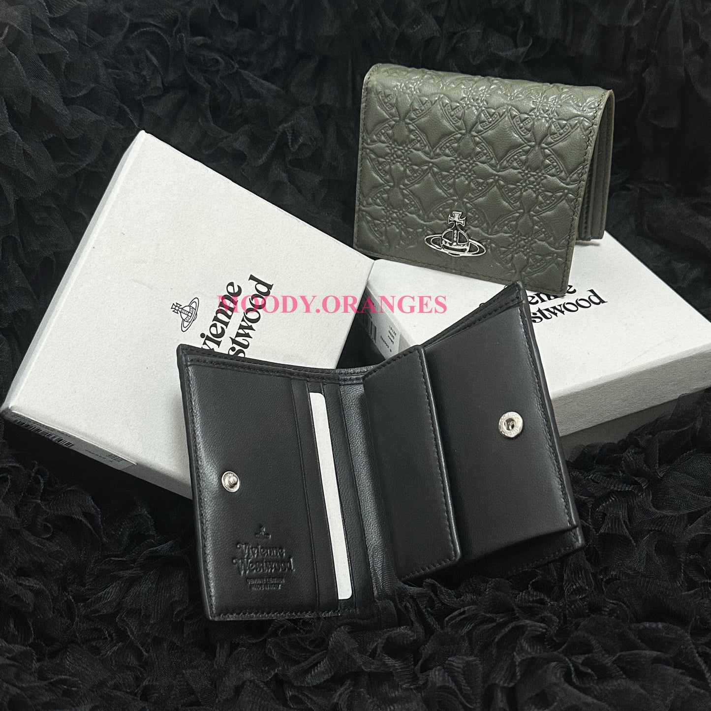 Vivienne Westwood Embossed Bi-fold Wallet