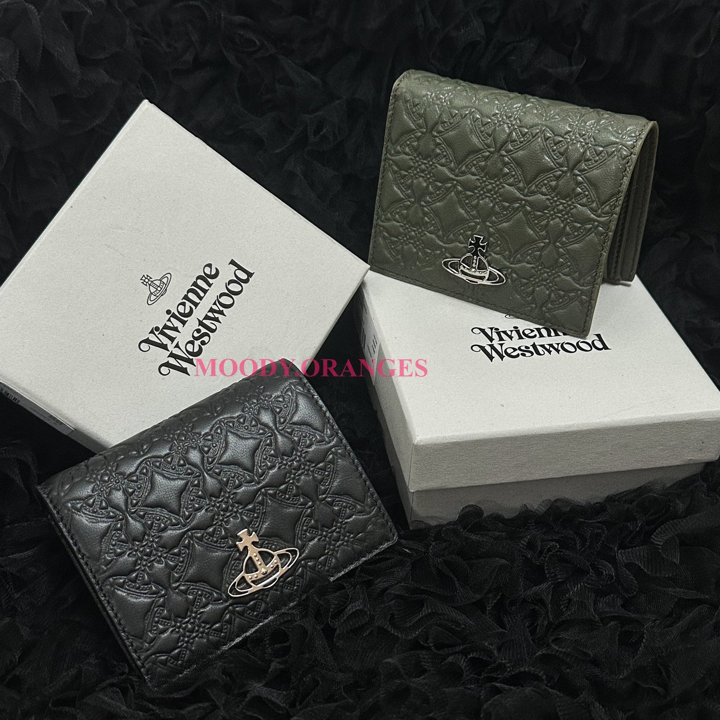 Vivienne Westwood Embossed Bi-fold Wallet