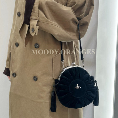 Vivienne Westwood Black Rosie Frame Bag