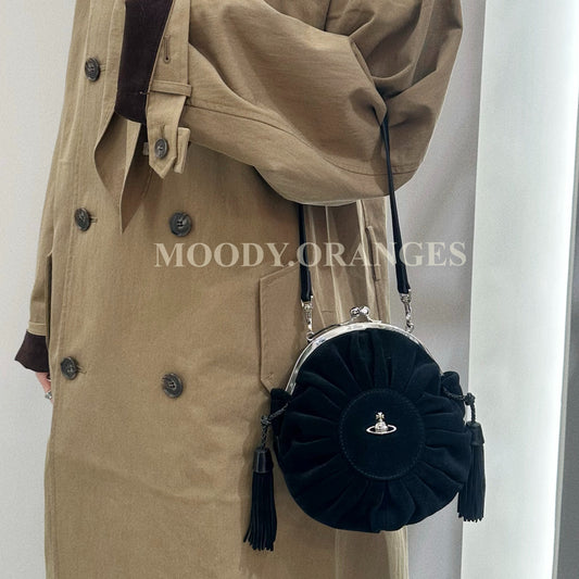 Vivienne Westwood Black Rosie Frame Bag