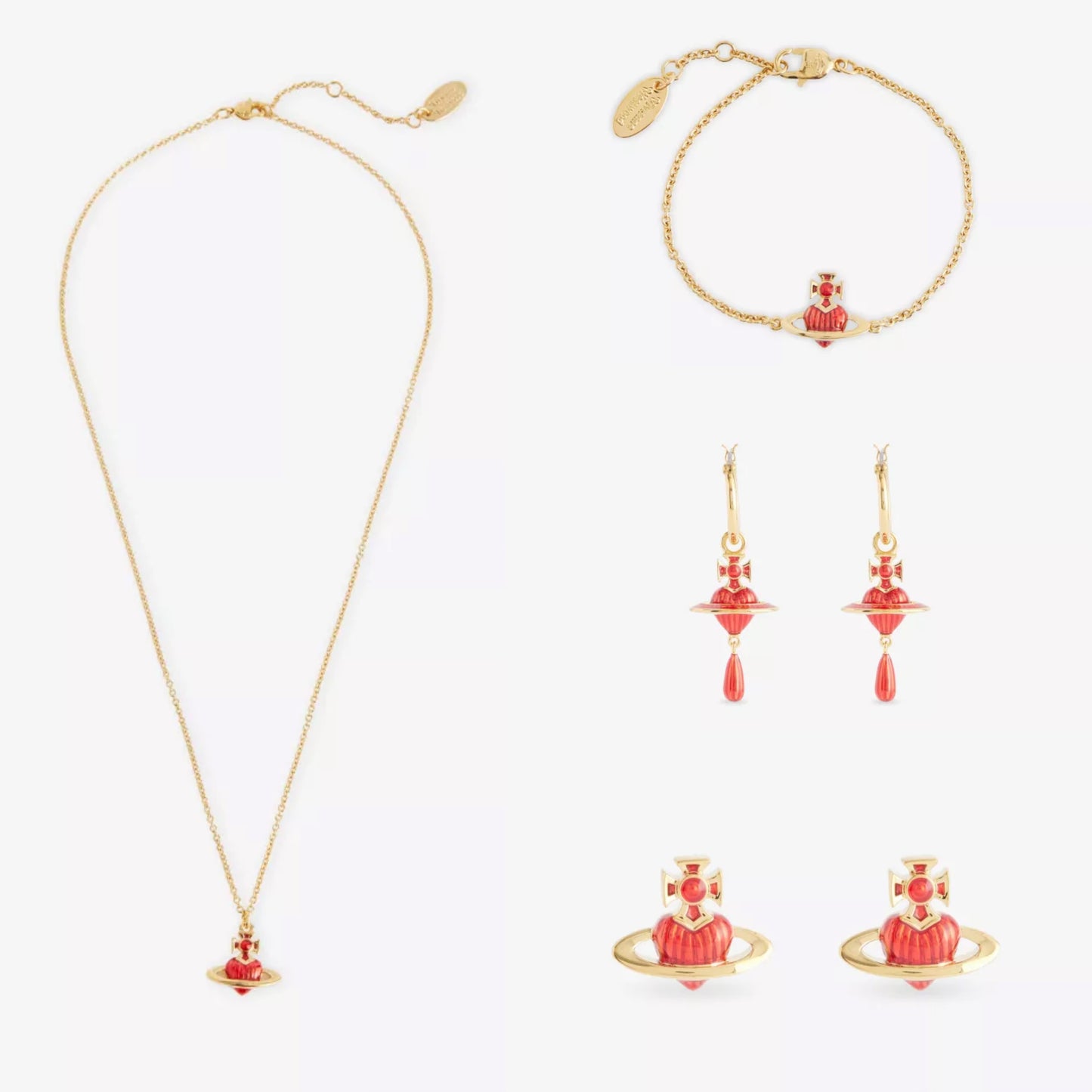 Vivienne Westwood Fabianna Gold Accessories Collection