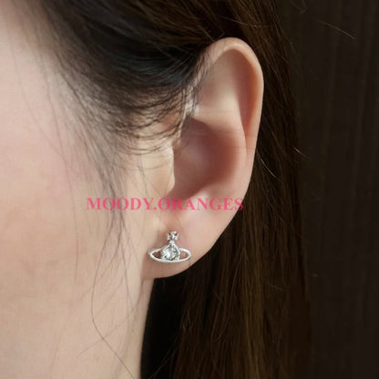 Vivienne Westwood Nano Solitaire Earrings - MOODY ORANGES