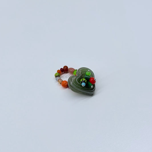 Nepal Heart Ring (2) - MOODY ORANGES