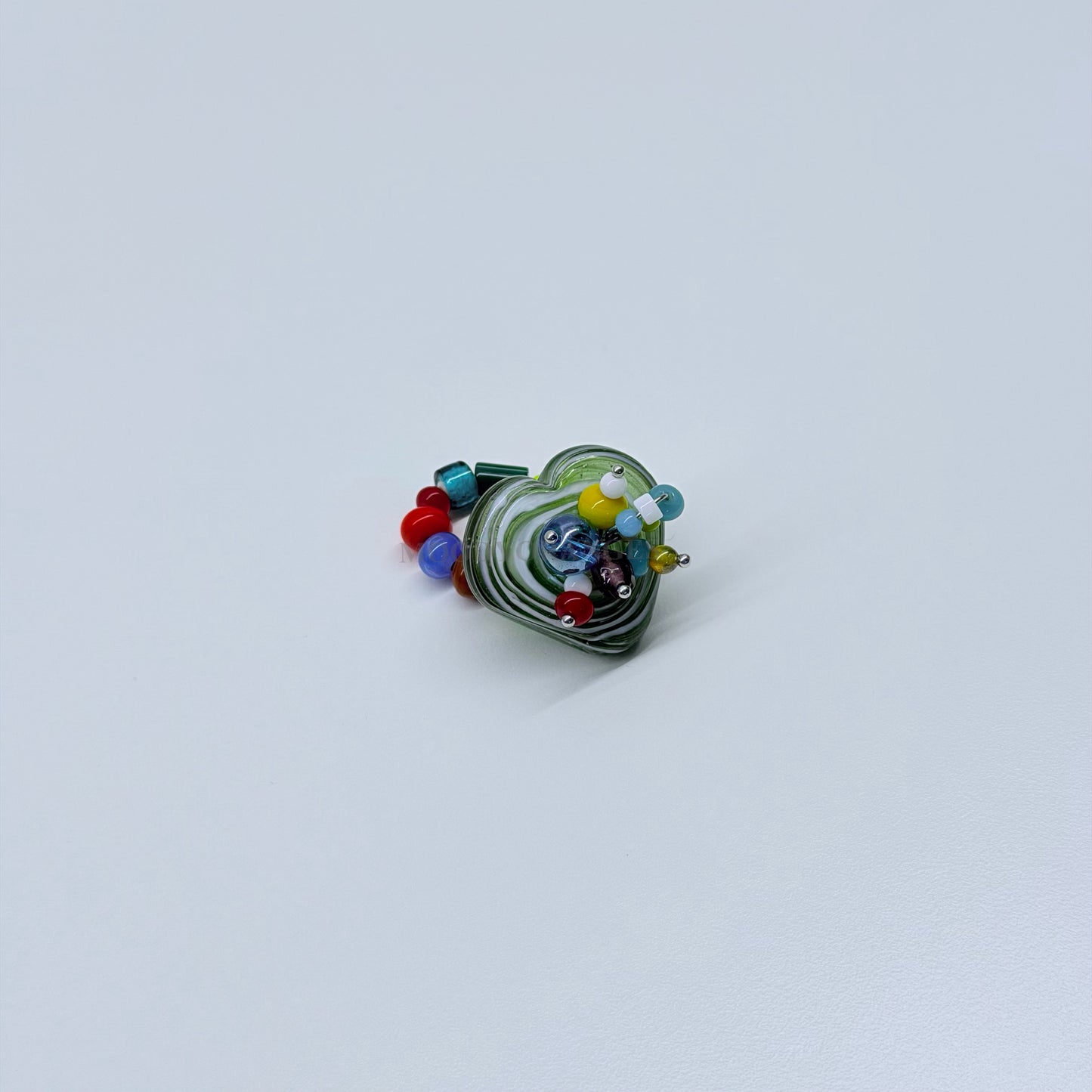 Nepal Heart Ring (3) - MOODY ORANGES