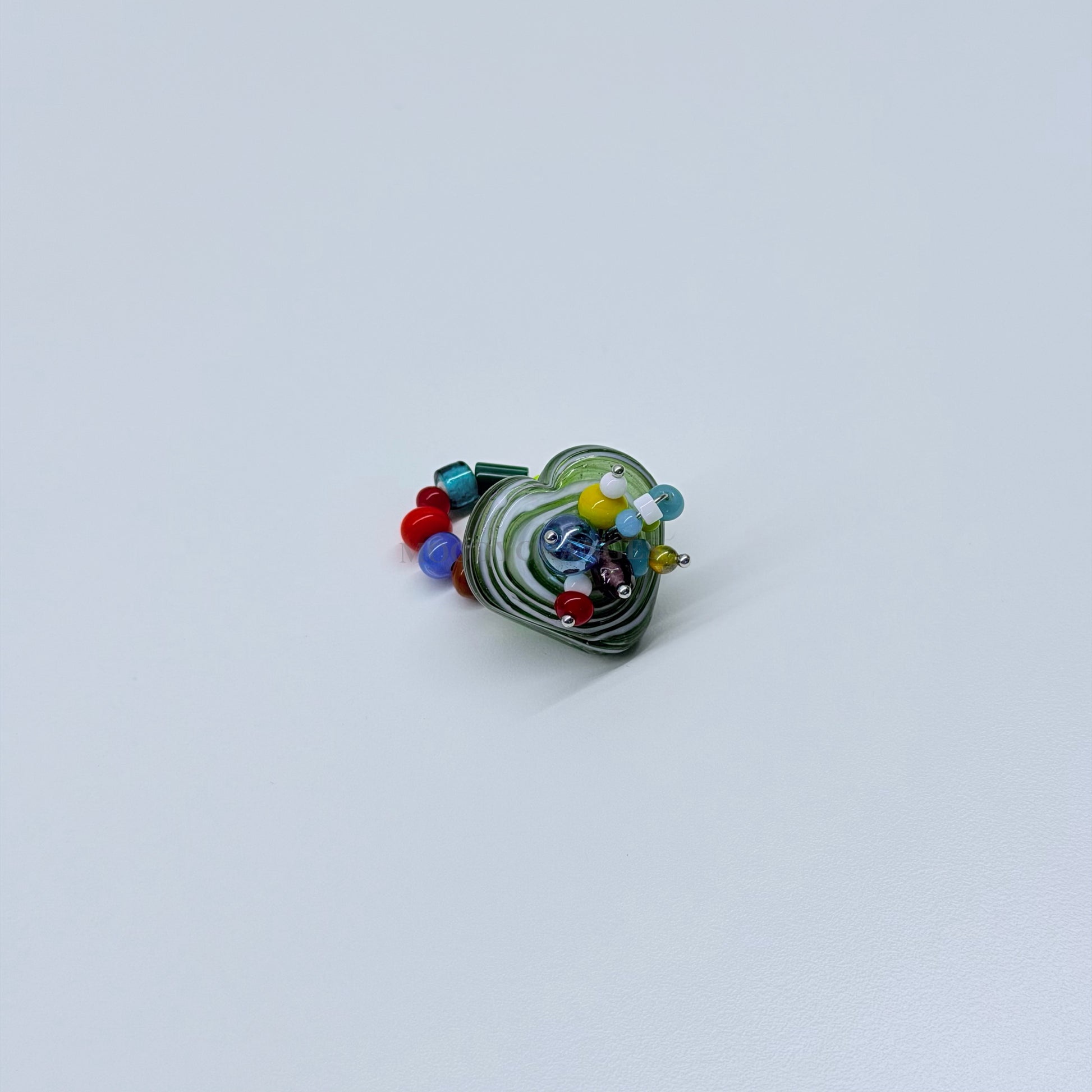 Nepal Heart Ring (3) - MOODY ORANGES