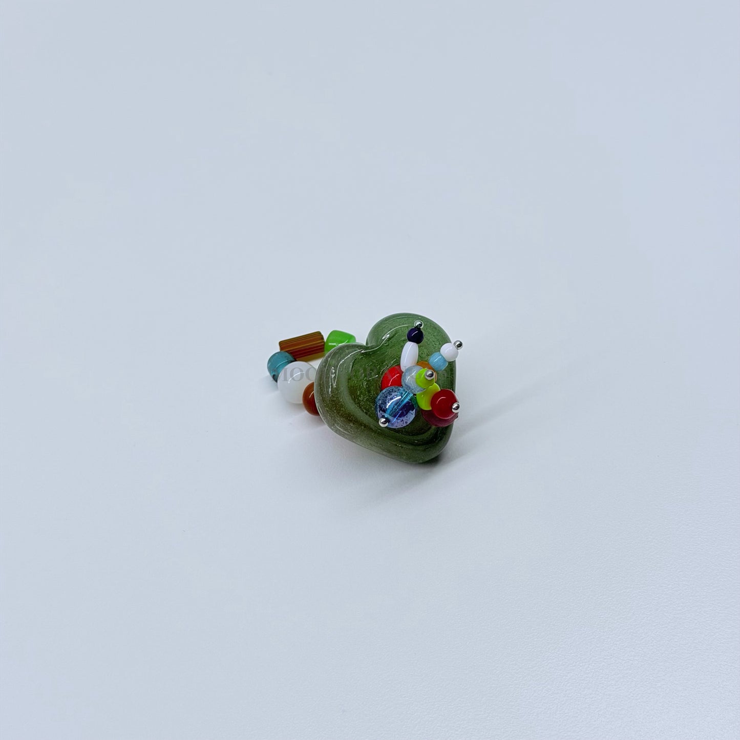 Nepal Heart Ring (4) - MOODY ORANGES