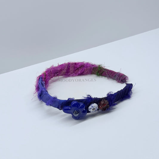Nepal Purple Headband - MOODY ORANGES