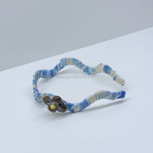 Nepal Blue Headband - MOODY ORANGES
