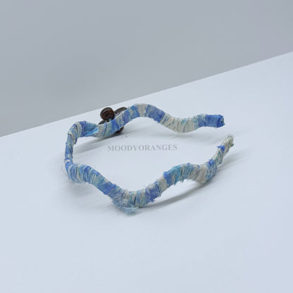 Nepal Blue Headband - MOODY ORANGES