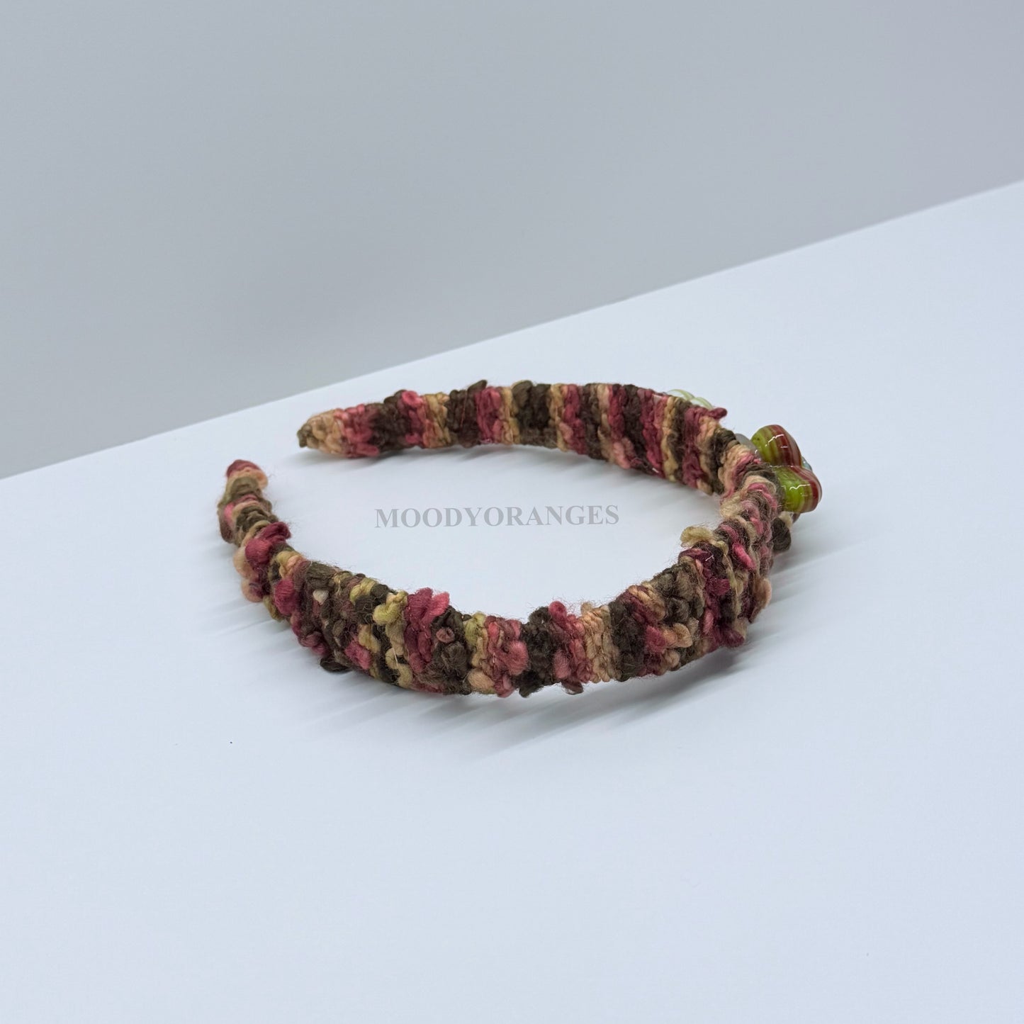 Nepal Mixed Brown Headband - MOODY ORANGES