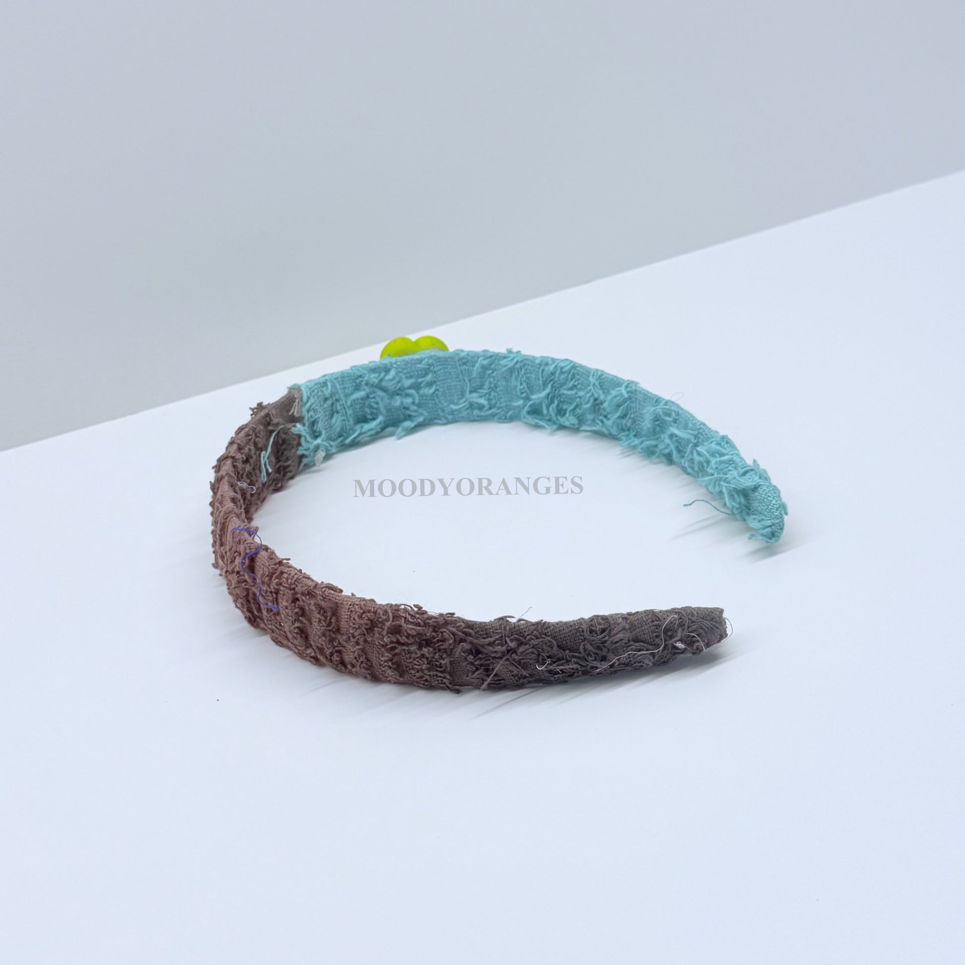 Nepal Blue/Brown Headband - MOODY ORANGES