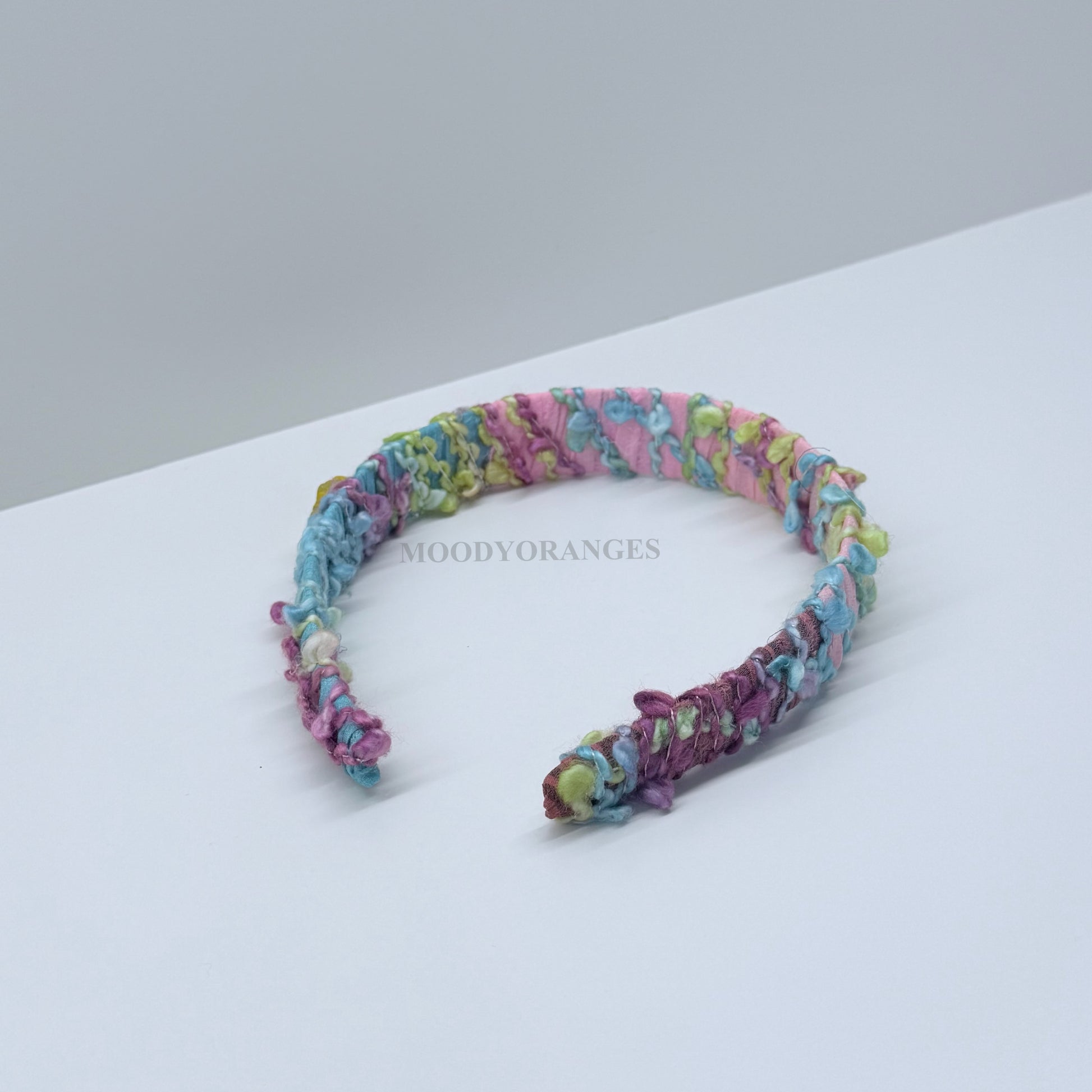 Nepal Mixed Candy Headband - MOODY ORANGES