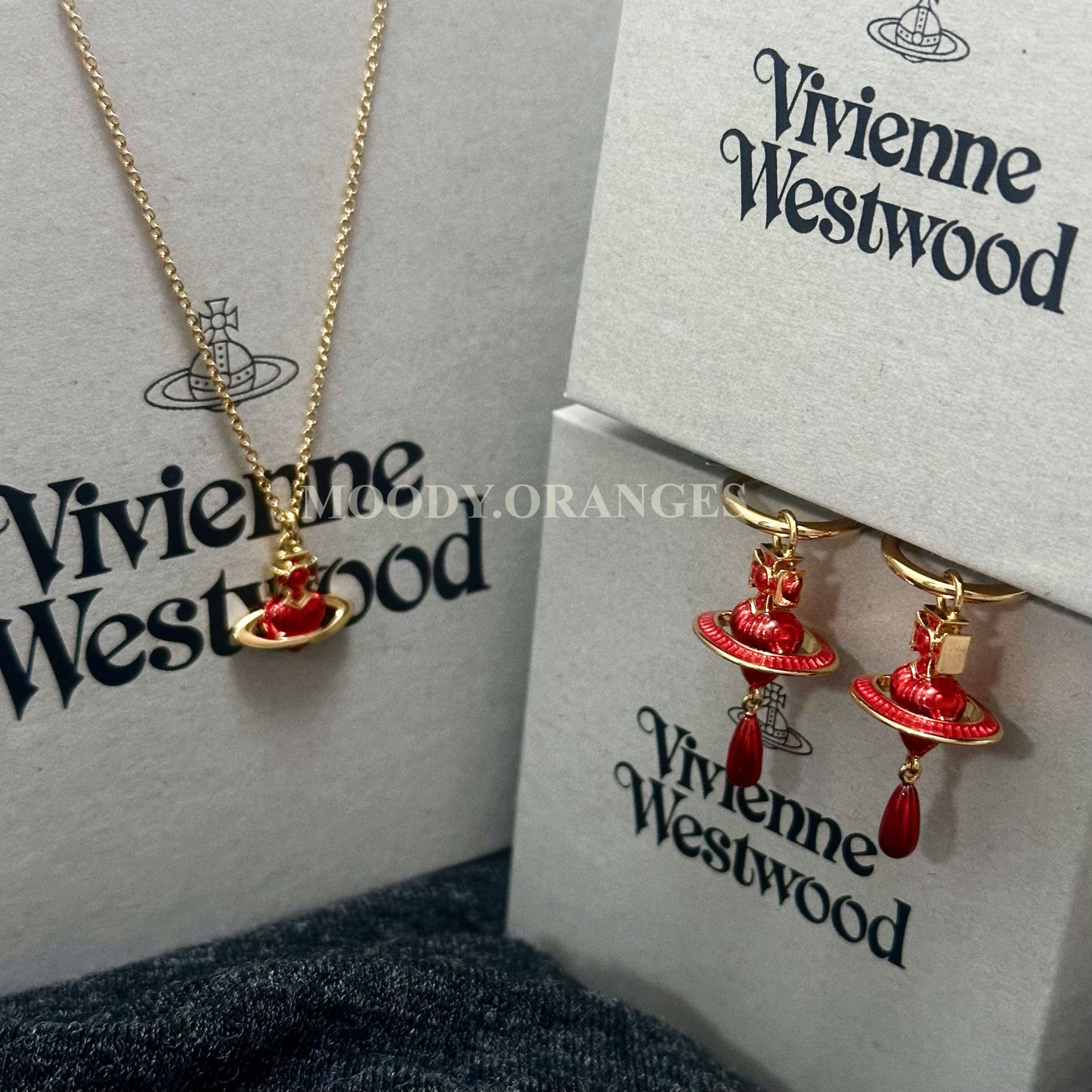 Vivienne Westwood Fabianna Gold Accessories Collection