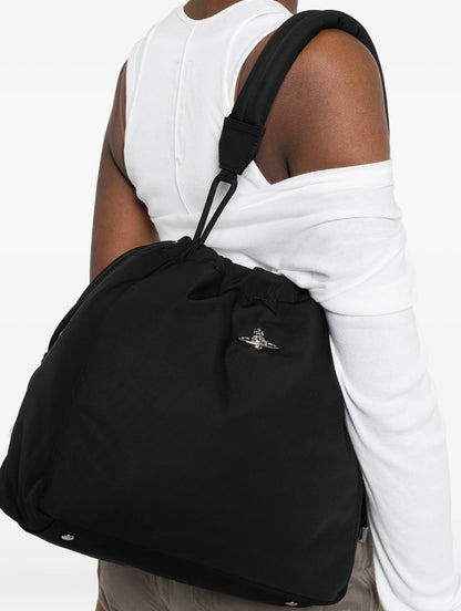 Vivienne Westwood Hilary Nylon Bucket Bag - MOODY ORANGES