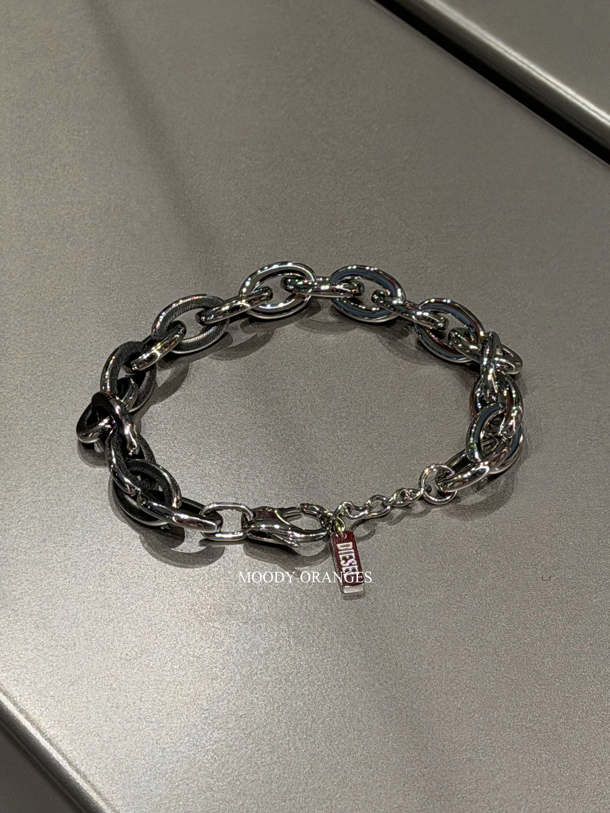 Diesel Stainless Steel Bracelet - MOODY ORANGES
