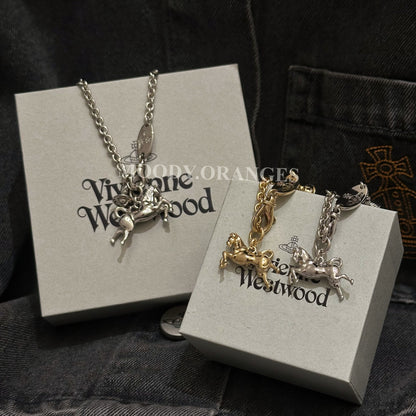 Vivienne Westwood Horse Pendant Accessories Collection - MOODY ORANGES