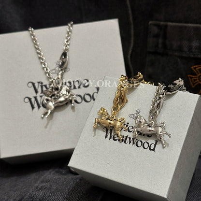 Vivienne Westwood Horse Pendant Accessories Collection - MOODY ORANGES