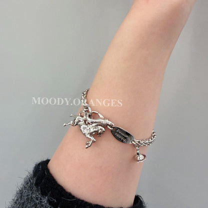 Vivienne Westwood Horse Pendant Accessories Collection - MOODY ORANGES