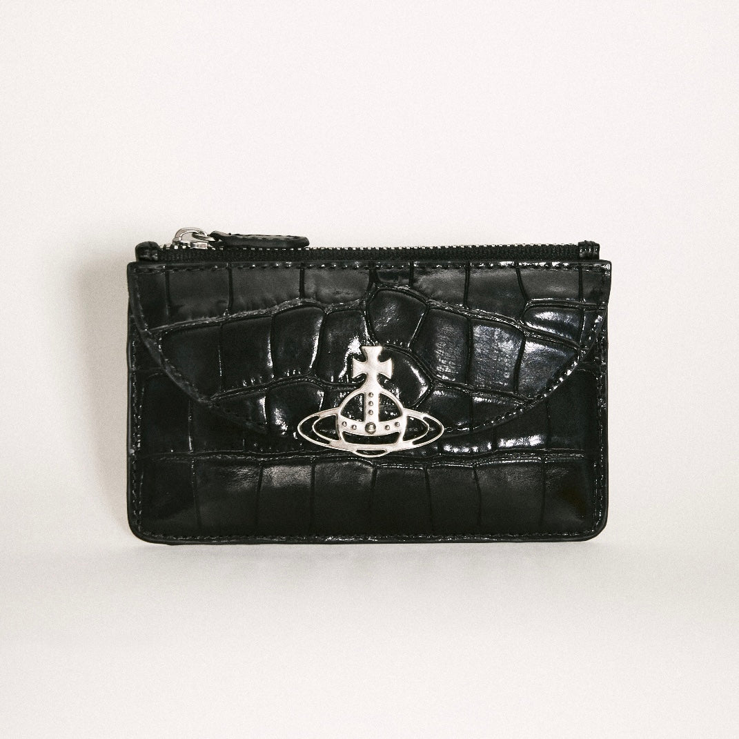 Vivienne Westwood Half-Moon Cardholder - MOODY ORANGES