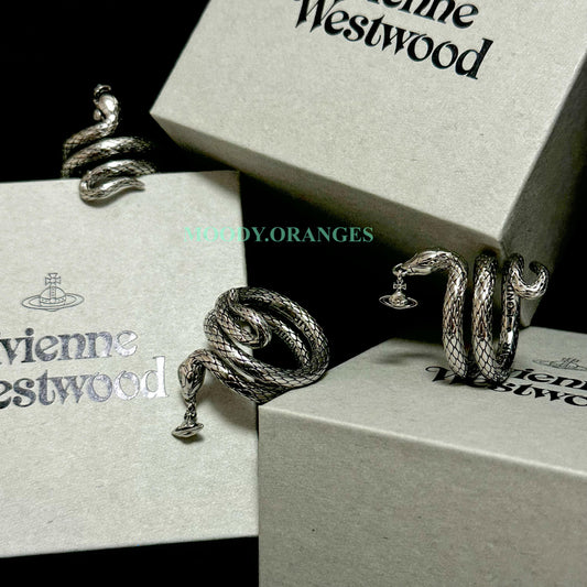 Vivienne Westwood Albane Snake Ring