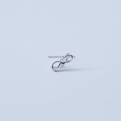 925 Silver - Ribbon Ring - MOODY ORANGES