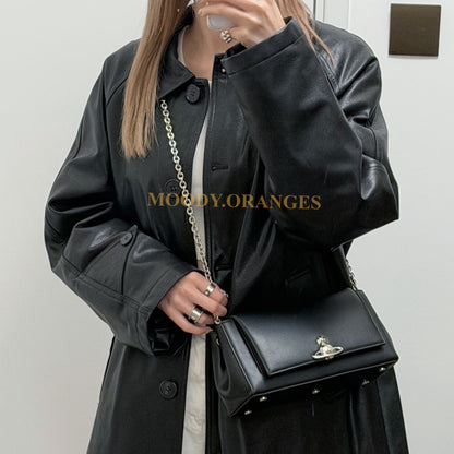 Vivienne Westwood Hazel Medium Handbag - MOODY ORANGES