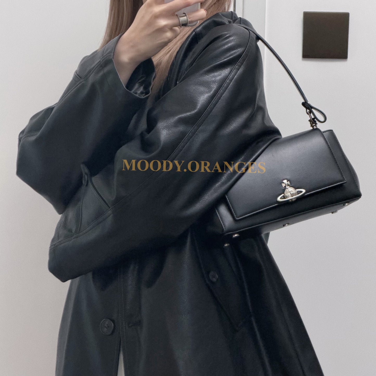 Vivienne Westwood Hazel Medium Handbag - MOODY ORANGES