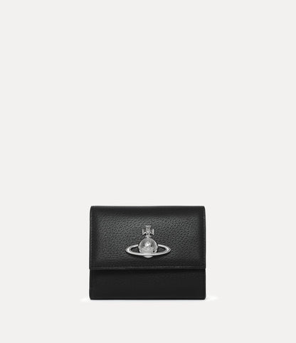 Vivienne Westwood Black Silver Orb Wallet Collection