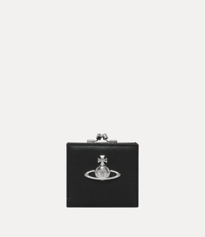 Vivienne Westwood Black Silver Orb Wallet Collection
