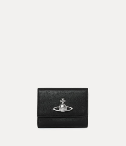 Vivienne Westwood Black Silver Orb Wallet Collection