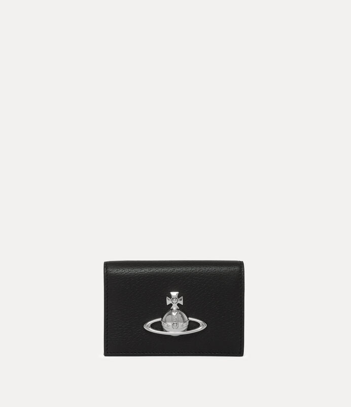 Vivienne Westwood Black Silver Orb Wallet Collection