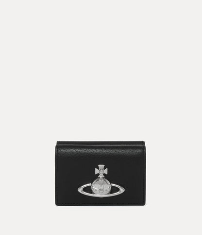 Vivienne Westwood Black Silver Orb Wallet Collection