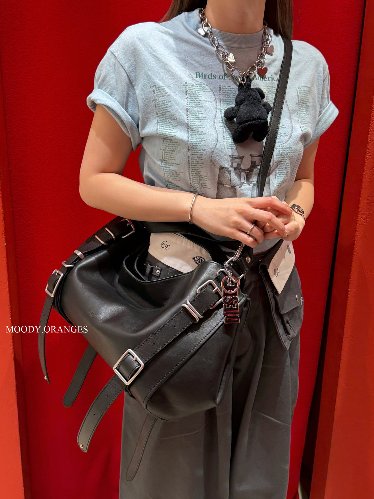 Diesel D-One Top Handle Bag - Black (S / M)