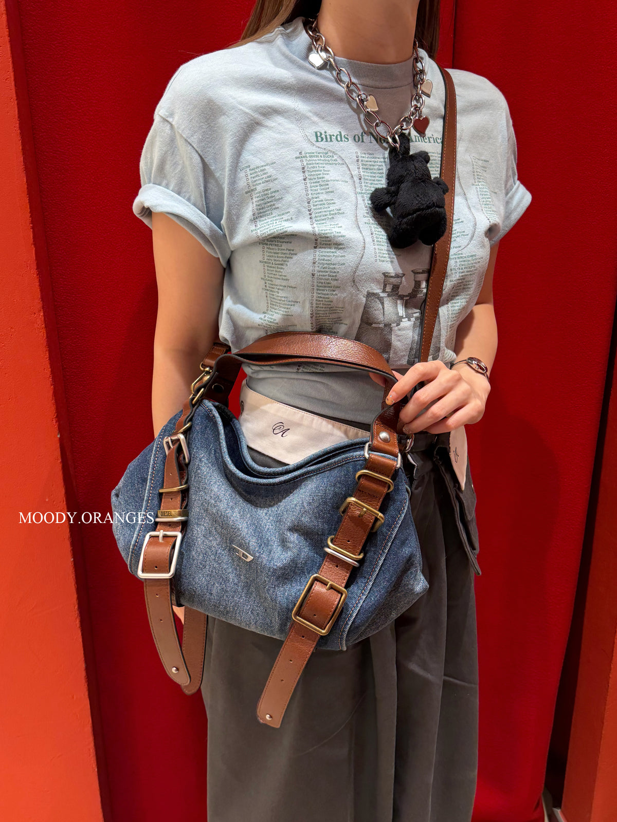 Diesel D-One Top Handle Bag - Blue (S / M)