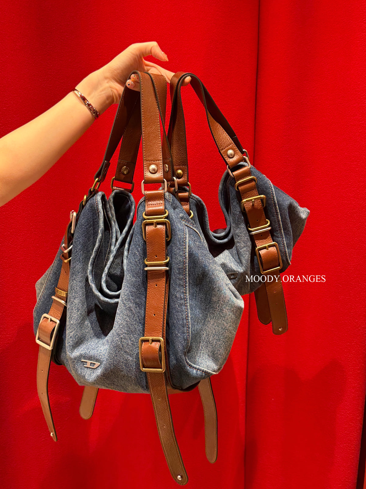 Diesel D-One Top Handle Bag - Blue (S / M)