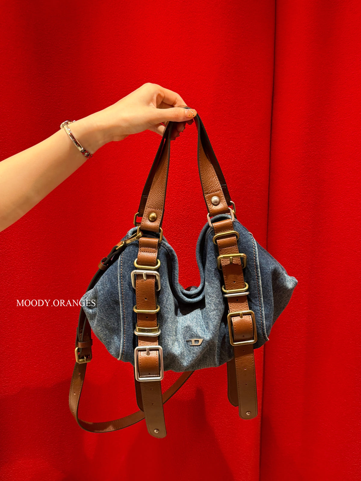 Diesel D-One Top Handle Bag - Blue (S / M)