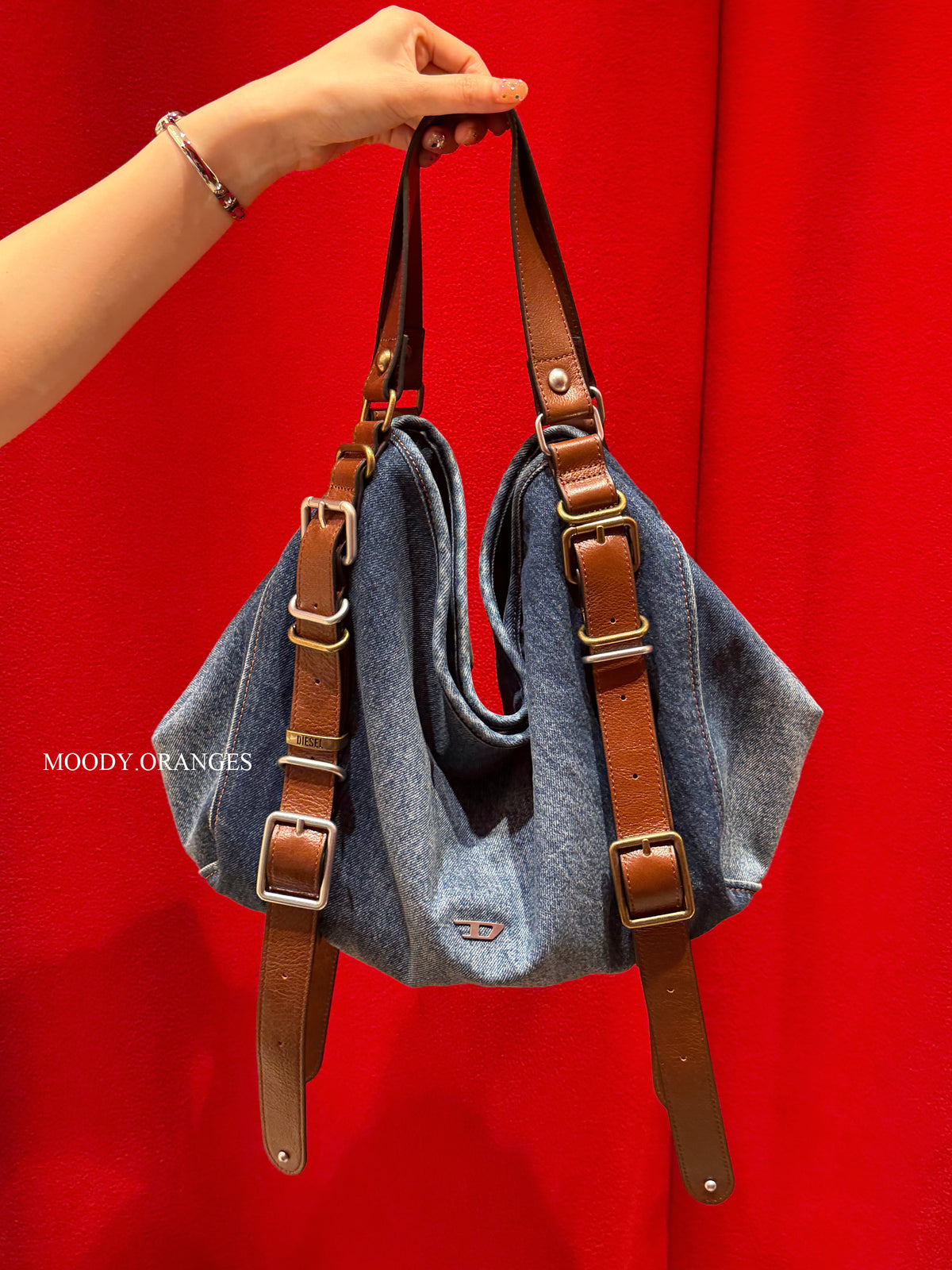 Diesel D-One Top Handle Bag - Blue (S / M)
