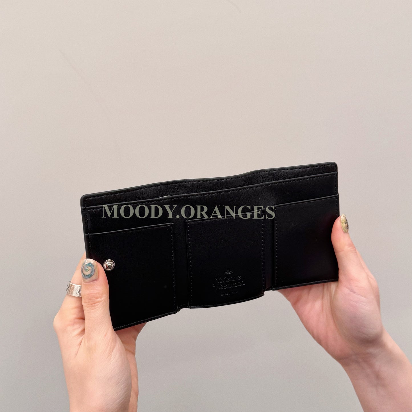 Vivienne Westwood Small Flap Purse - MOODY ORANGES