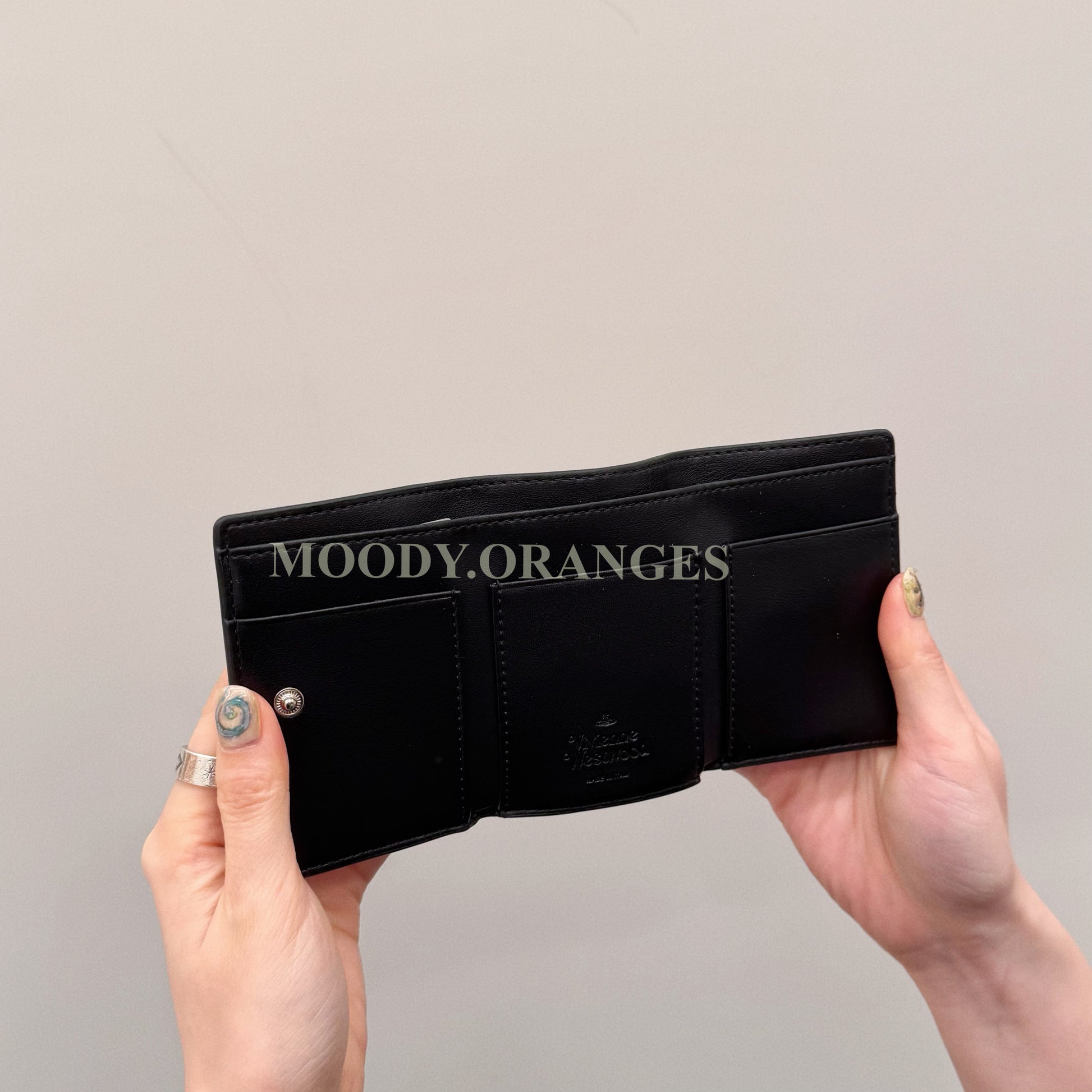 Vivienne Westwood Small Flap Purse - MOODY ORANGES