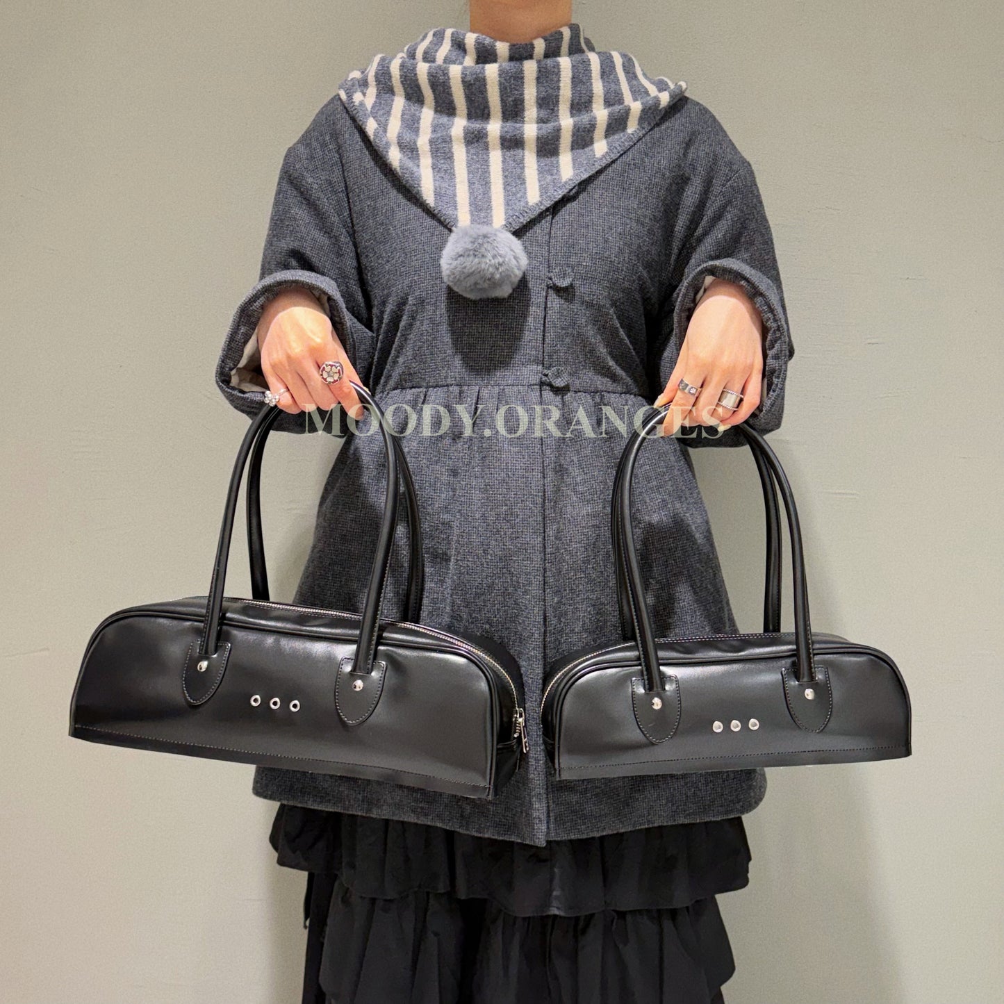 COMME des GARÇONS Black Baguette Bags