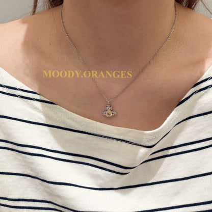 Vivienne Westwood Ismene Necklace Earrings Collection - MOODY ORANGES