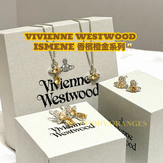 Vivienne Westwood Ismene Necklace Earrings Collection - MOODY ORANGES