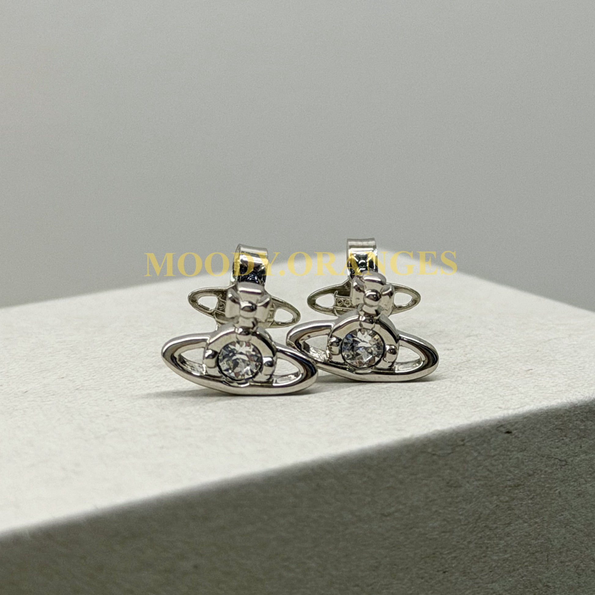 Vivienne Westwood Nano Solitaire Earrings - MOODY ORANGES