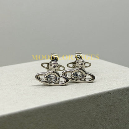 Vivienne Westwood Nano Solitaire Earrings - MOODY ORANGES