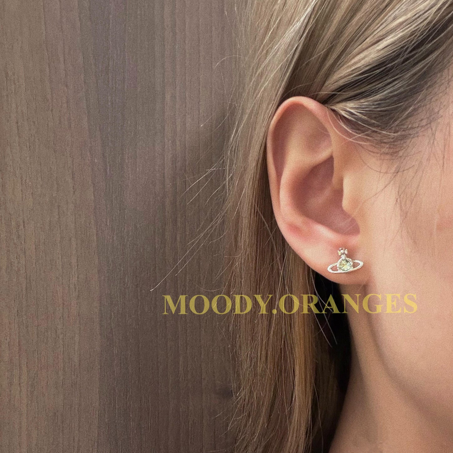 Vivienne Westwood Nano Solitaire Earrings - MOODY ORANGES