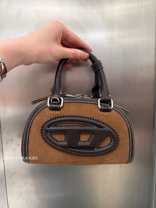 DIESEL 1DR Dome Small Bag - MOODY ORANGES