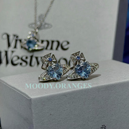 Vivienne Westwood Ariella Blue Accessories Collection - MOODY ORANGES